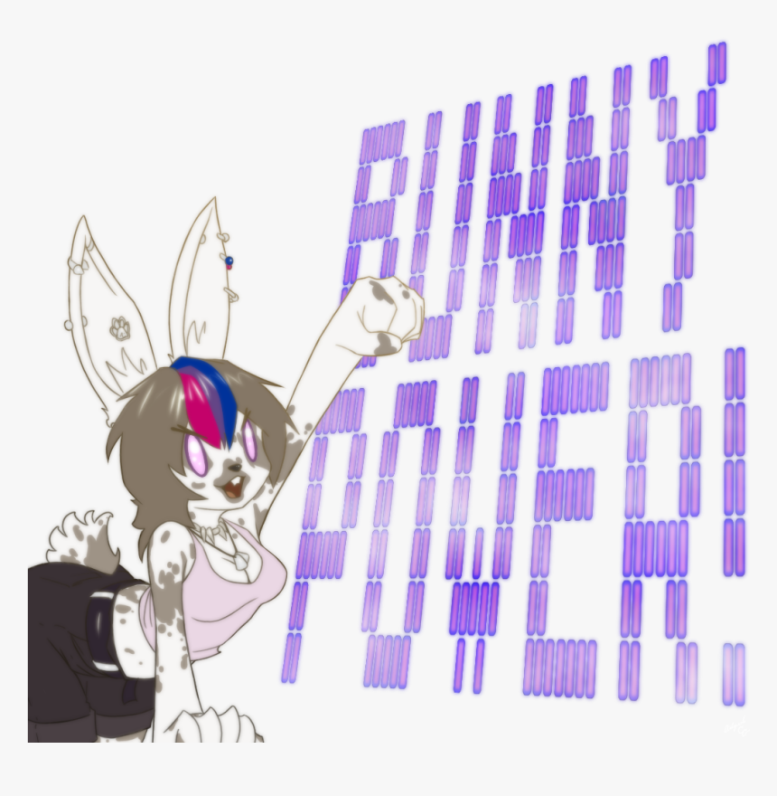 Bunny Power Rayne - Illustration, HD Png Download, Free Download