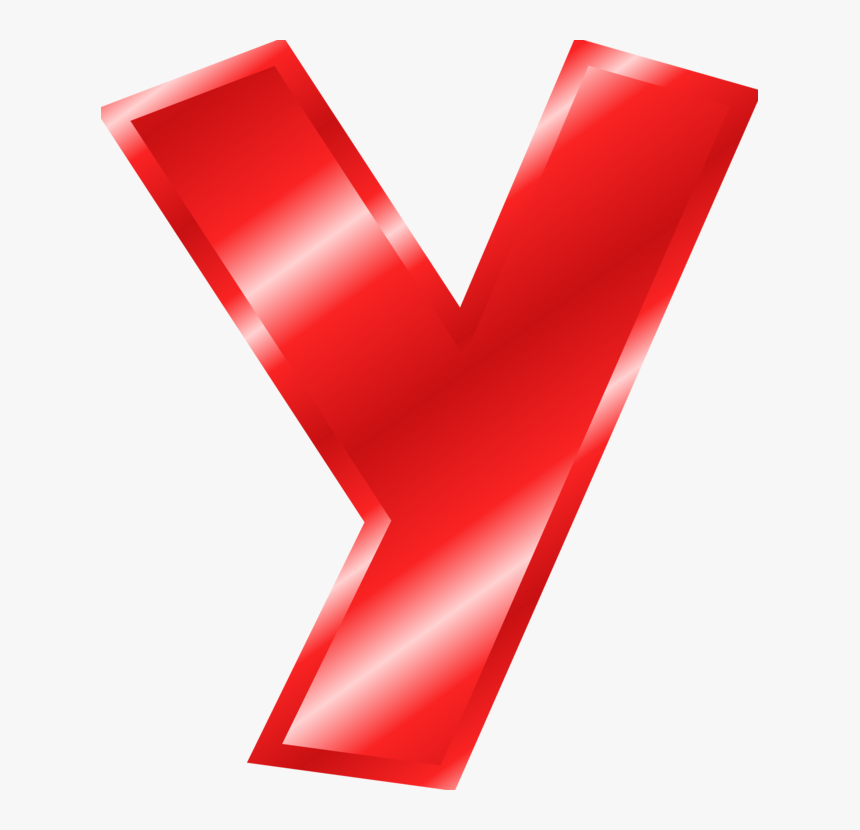 Big Red Letter Y, HD Png Download, Free Download