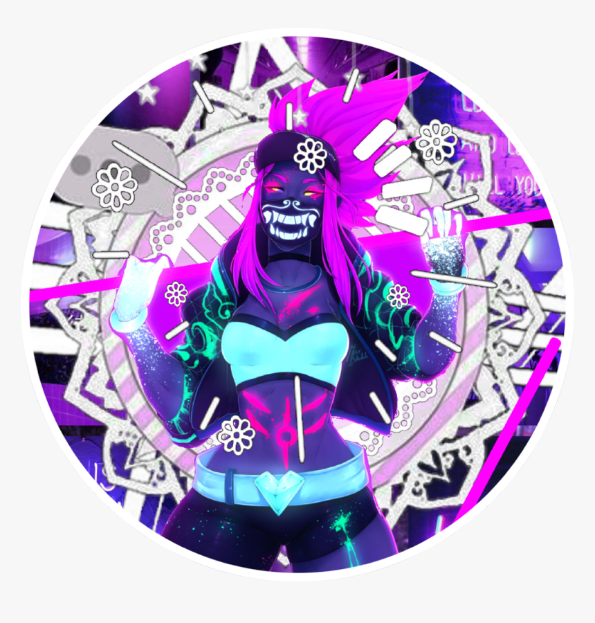 #kdaakali #kda #akali #lol #icon - Circle, HD Png Download, Free Download