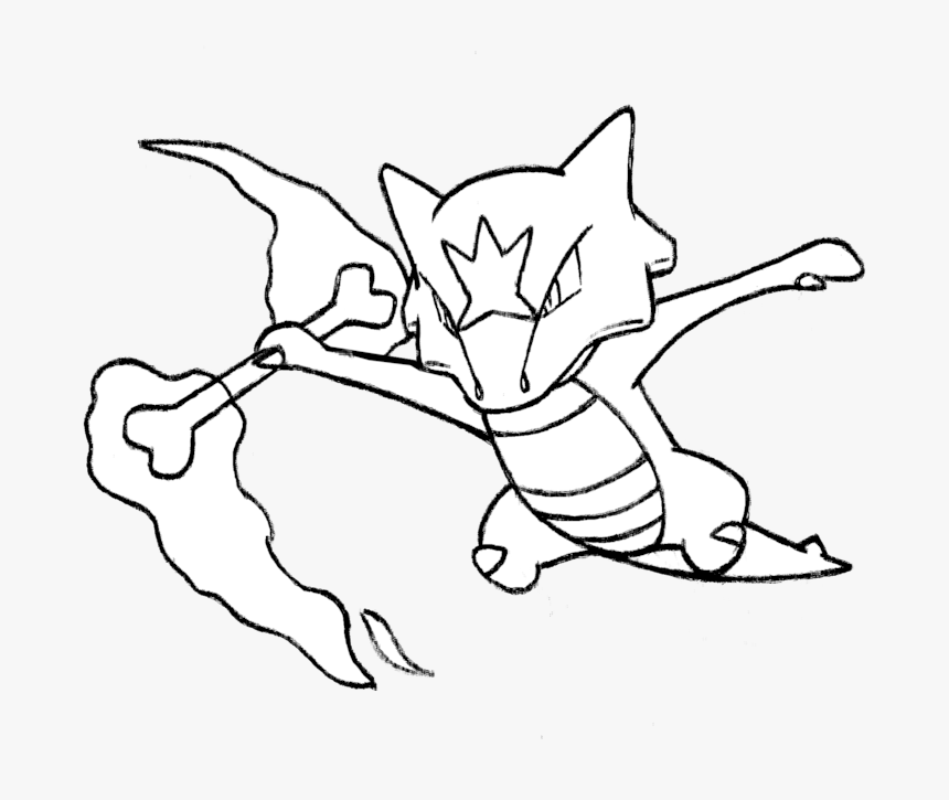 Transparent Marowak Png - Illustration, Png Download, Free Download