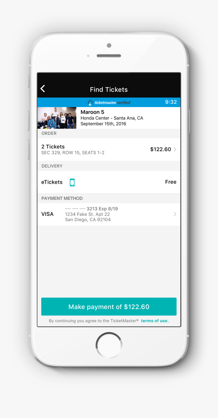 Ticketmaster App, HD Png Download, Free Download