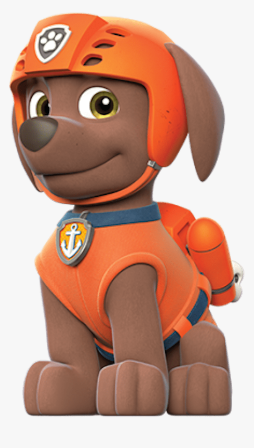 Zuma Is Ready Paw Patrol Clipart Png - Paw Patrol Characters Png, Transparent Png, Free Download