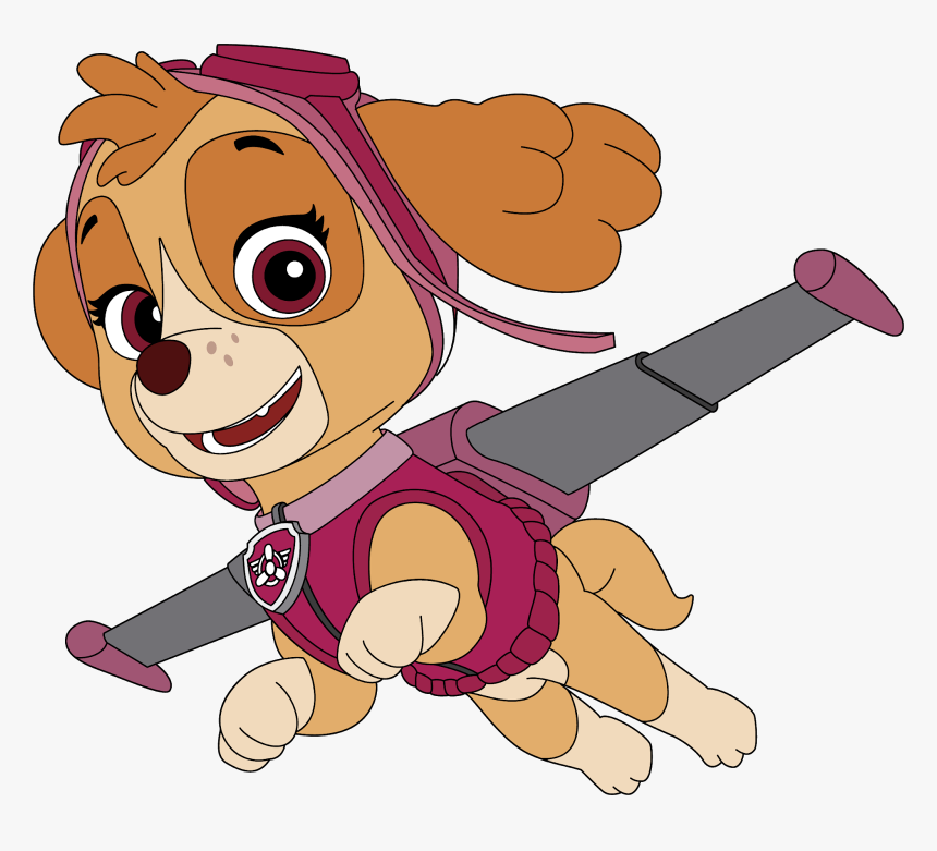 Skye 2 Patrulha Canina Vetor Grátis Paw Patrol Free - Patrulha Canina Skye Vetorizado, HD Png Download, Free Download