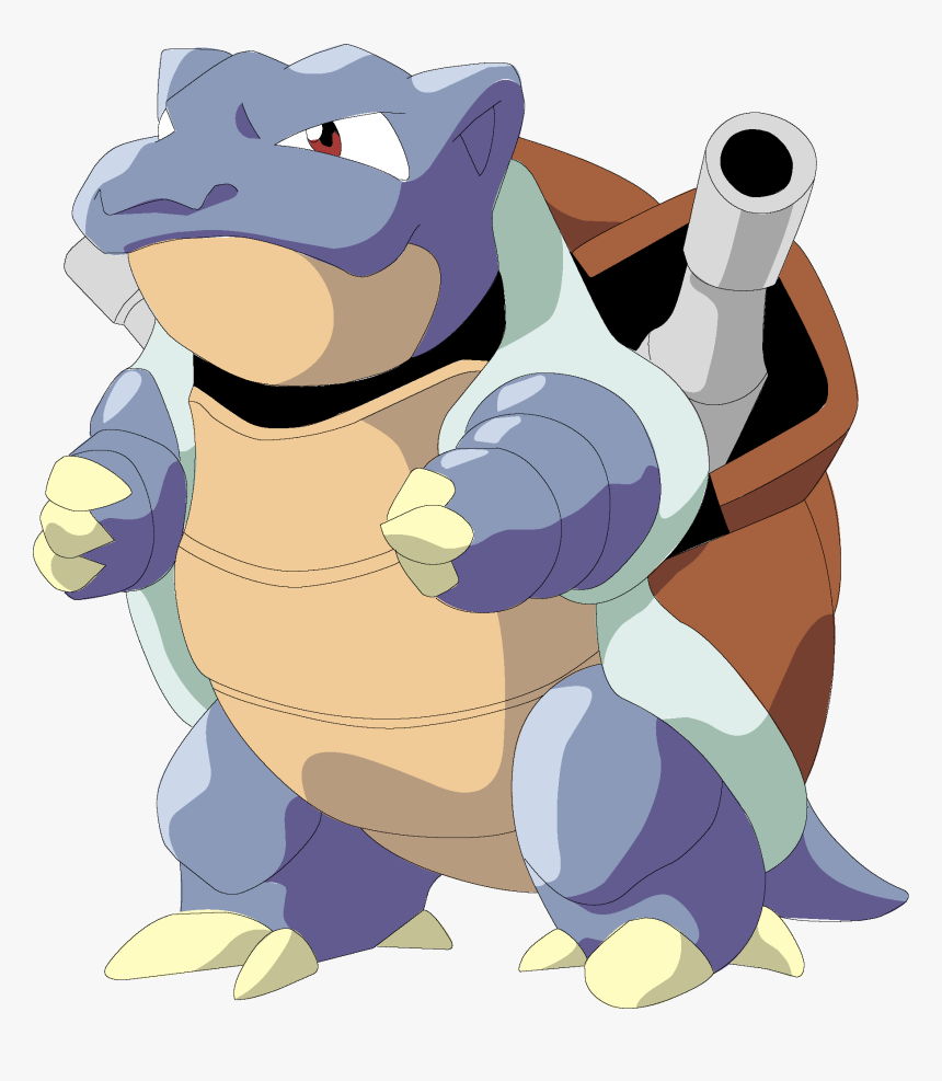 Pokemon Characters Vector Png - Blastoise Pokemon Png, Transparent Png, Free Download