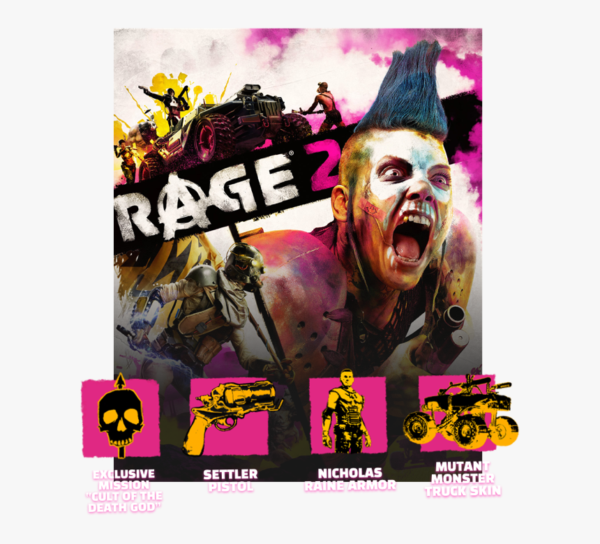 Transparent Recore Png - Rage 2 Ps4 Cover, Png Download, Free Download