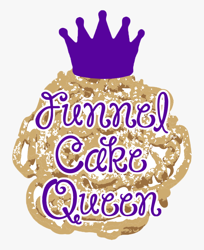 Funnel Cake Queen Logo - Illustration, HD Png Download, Free Download