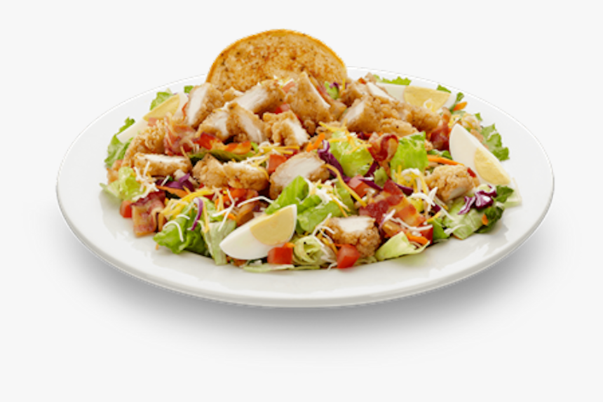Chicken Bacon Avocado Salad Del Taco, HD Png Download, Free Download