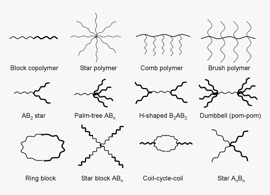 Raft Architecture - Star Brush Comb Copolymer, HD Png Download, Free Download