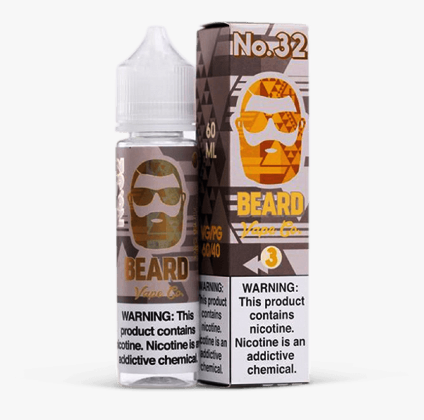 Beard Vape No 32 Cinnamon Funnel Cake 120ml - Beard No 71 Ejuice, HD Png Download, Free Download