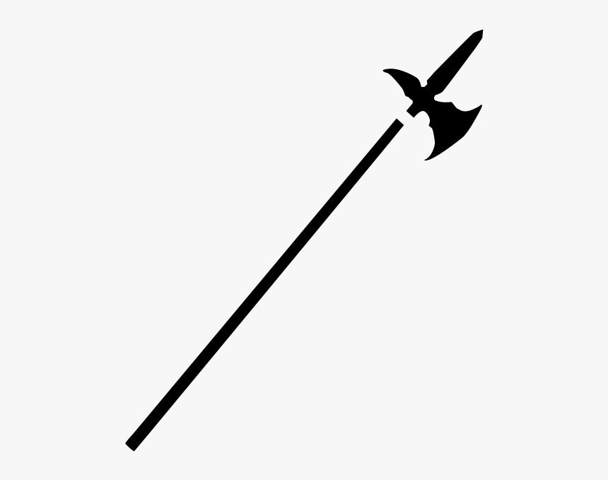 Halberd Clipart Transparent - Halberd Vector Png, Png Download, Free Download