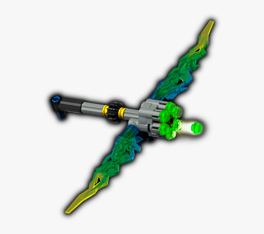 Air Elemental Flame Bow - Bionicle Heroes Weapons, HD Png Download, Free Download