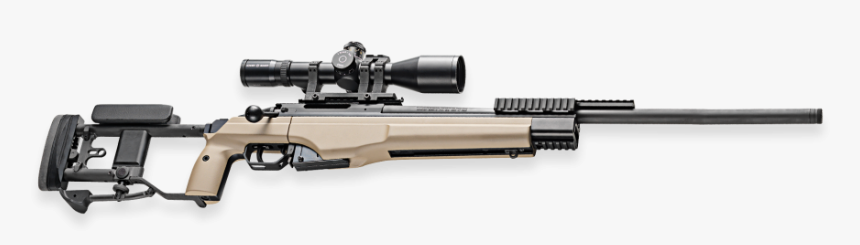 Trg 22 Bolt Action Sniper Rifle Shown With Rifle Scope, - Sako Trg 42, HD Png Download, Free Download