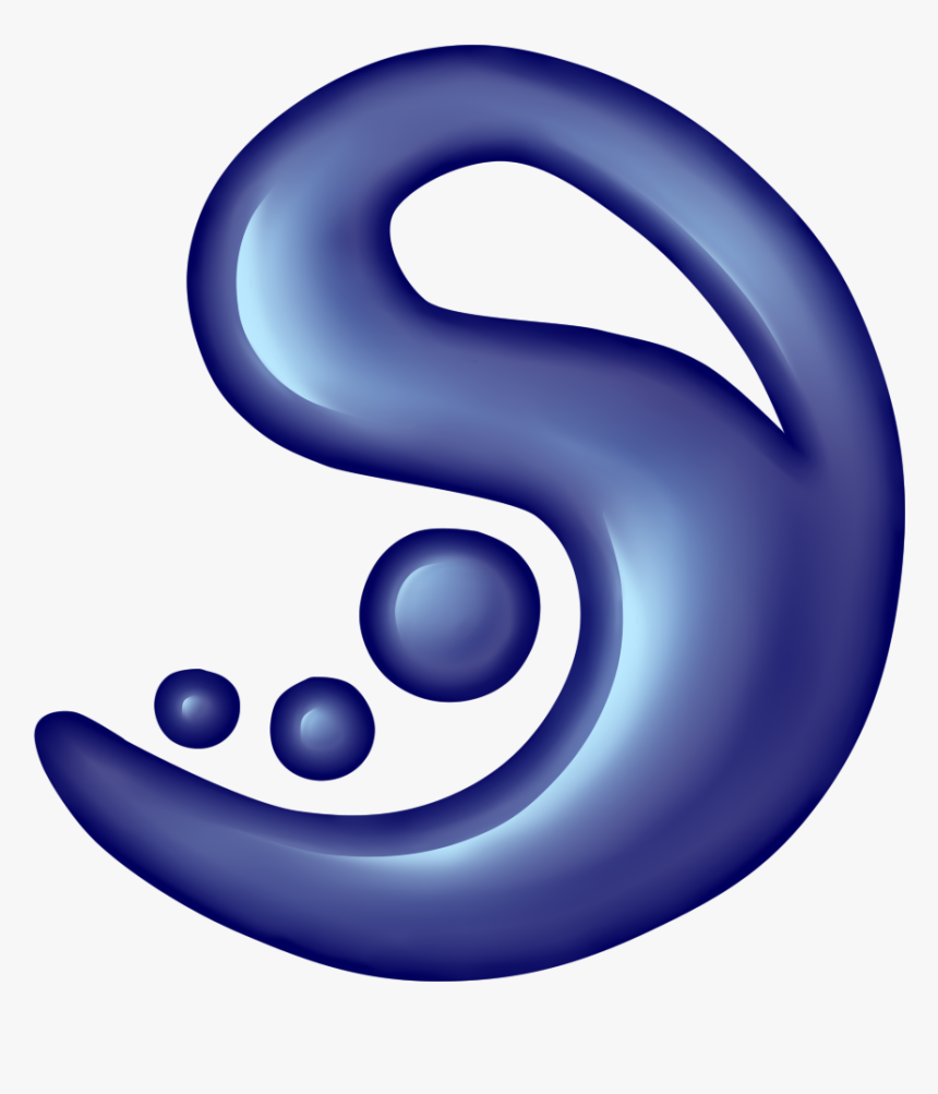 Element Clipart Air Water - Water Element Elemental Water Symbol, HD Png Download, Free Download
