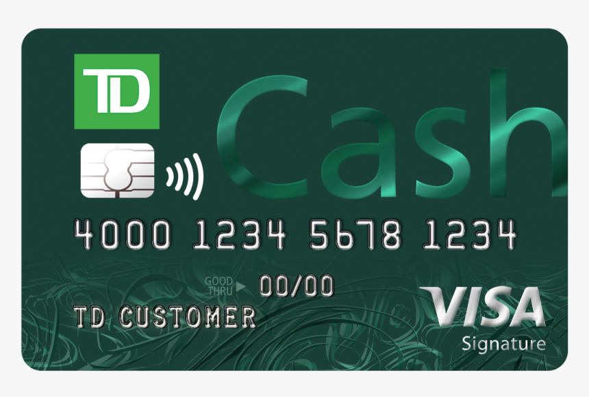 Td Credit Card, HD Png Download, Free Download