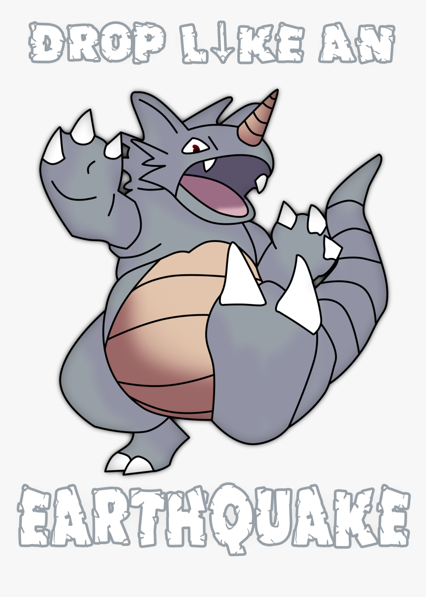 Like An Rhydon - Cartoon, HD Png Download, Free Download