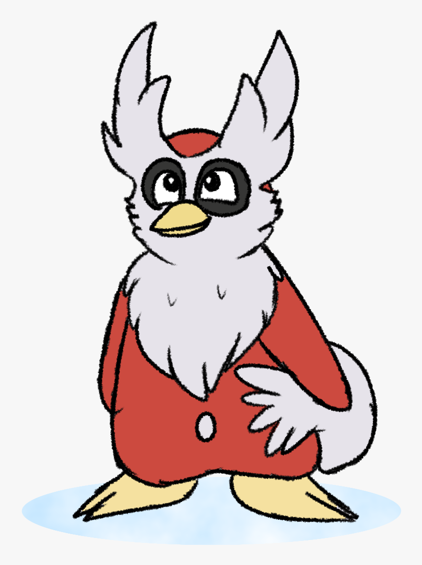 Transparent Delibird Png - Cartoon, Png Download, Free Download