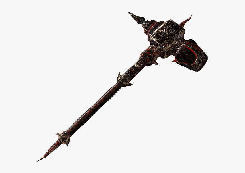 Transparent Halberd Png - Skyrim Warhammer, Png Download, Free Download