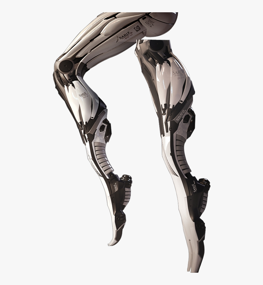 Deus Ex Casie - Human Robot Leg, HD Png Download, Free Download