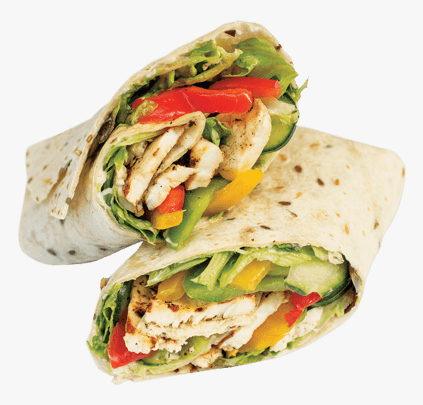 Chicken Salad Wrap Clipart, HD Png Download, Free Download