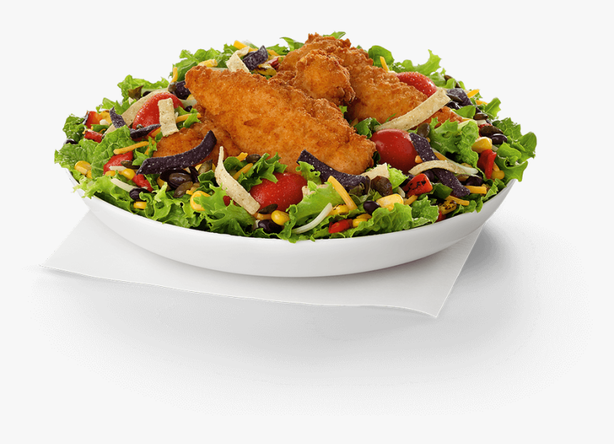 Chicken Salad Png -fattoush, Hd Png Download - Caesar Salad, Transparent Png, Free Download