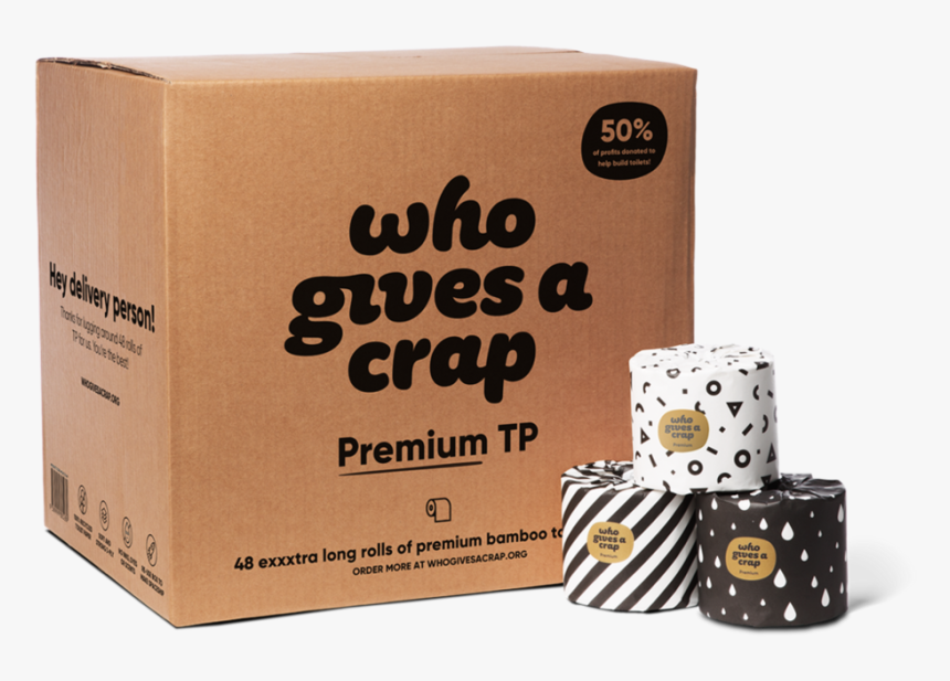 Who Gives A Crap Premium Box, HD Png Download, Free Download