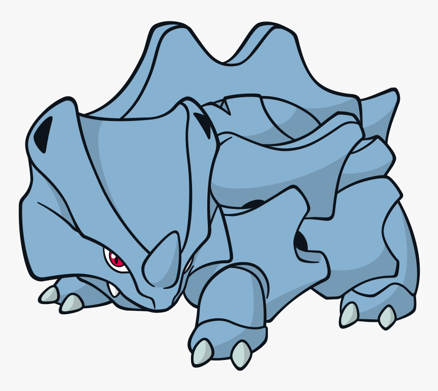 Pokemon Of Rhyhorn, HD Png Download, Free Download