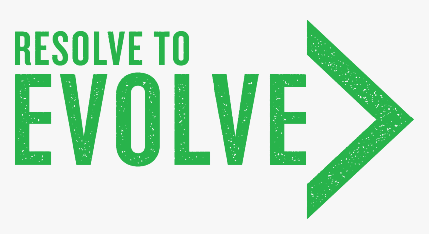 Resolve To Evolve Logo - Graphic Design, HD Png Download, Free Download