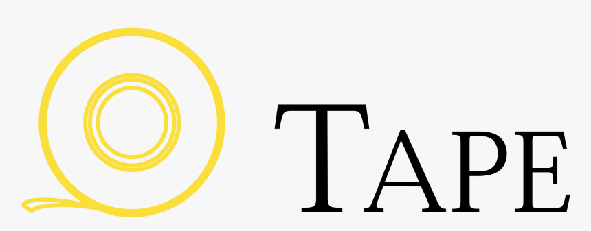 Tape Logo Png Transparent - Circle, Png Download, Free Download