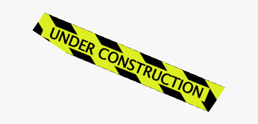 Under Construction Tape, HD Png Download, Free Download