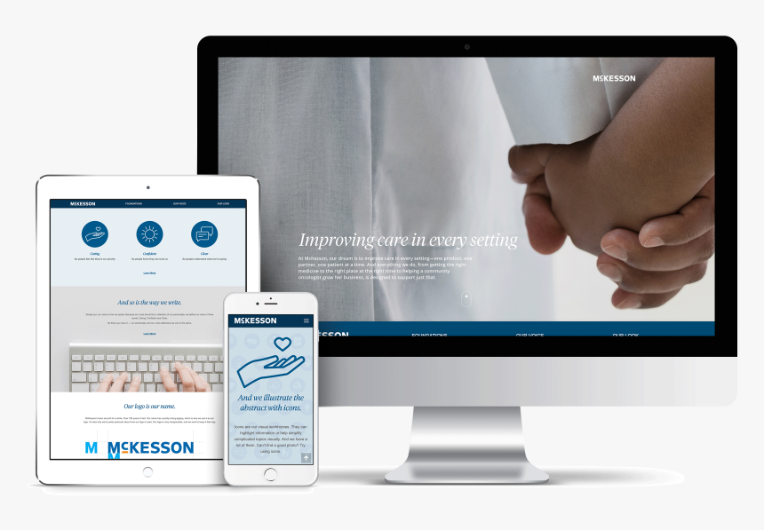 Mckesson External Brand Site - Website, HD Png Download, Free Download