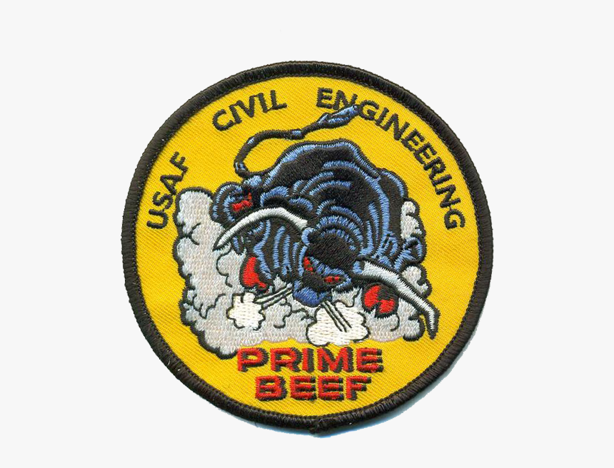 Usaf Civil Engineering Military Patches, HD Png Download, Free Download