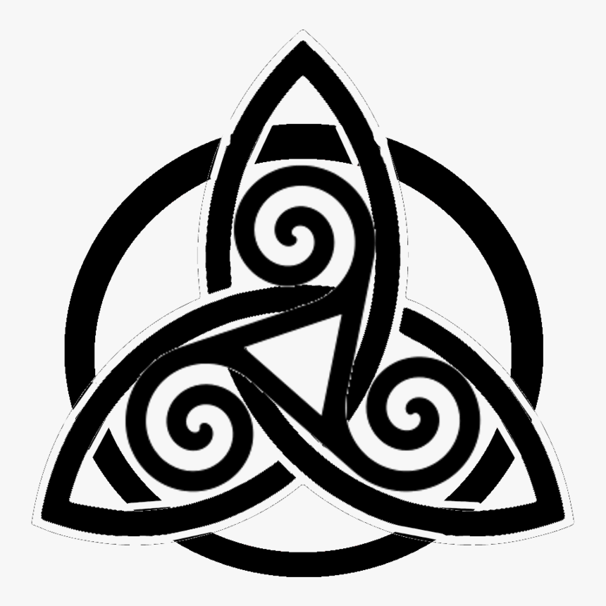 Spirit Element Symbol , Transparent Cartoons - Celtic Triskelion, HD Png Download, Free Download