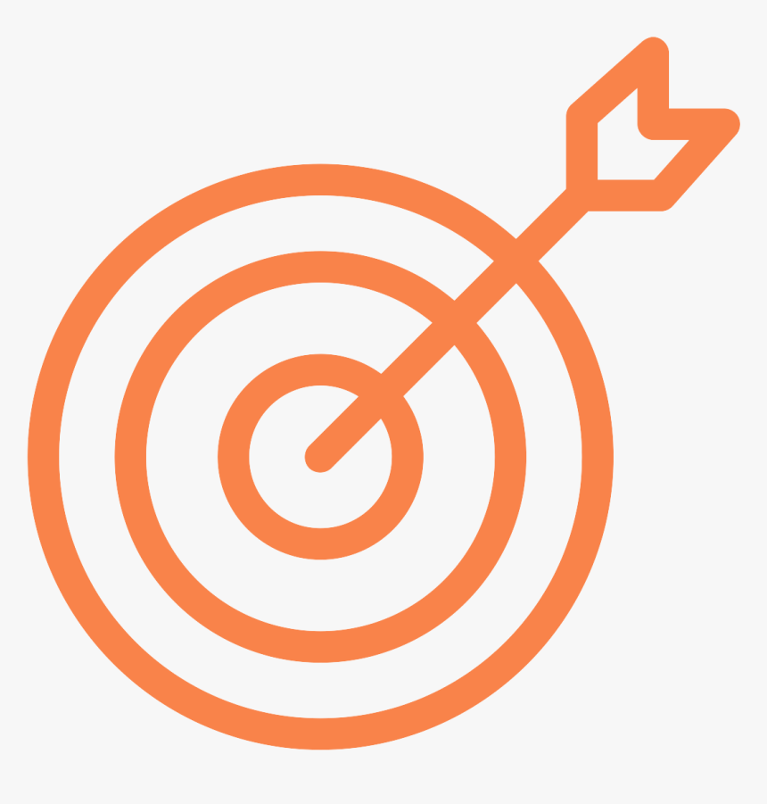 Partner With Federal Agencies To Target Priority Outcomes - Target With Arrow Icon, HD Png Download, Free Download