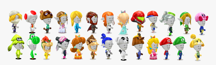 Miitopia All Amiibo Costumes, HD Png Download, Free Download