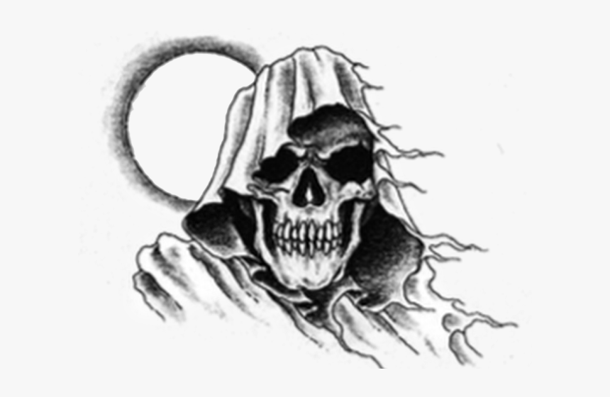 Skull Tattoo Clipart Demon - Transparent Tattoo Png Hd, Png Download, Free Download