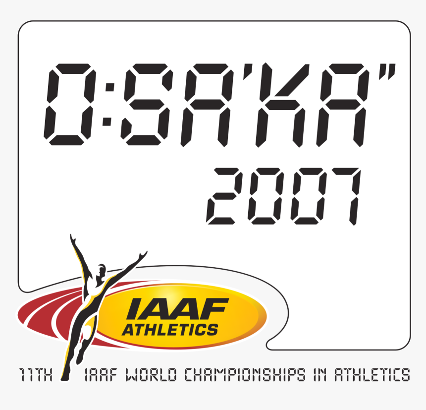 Iaaf World Championships 2007, HD Png Download, Free Download