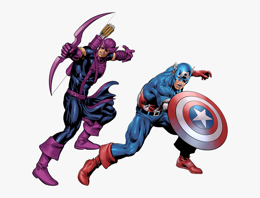 Hawkeye Captain America Comics, HD Png Download, Free Download