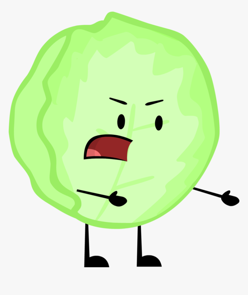 Lettuce Cartoon Png - Last Object Standing, Transparent Png, Free Download