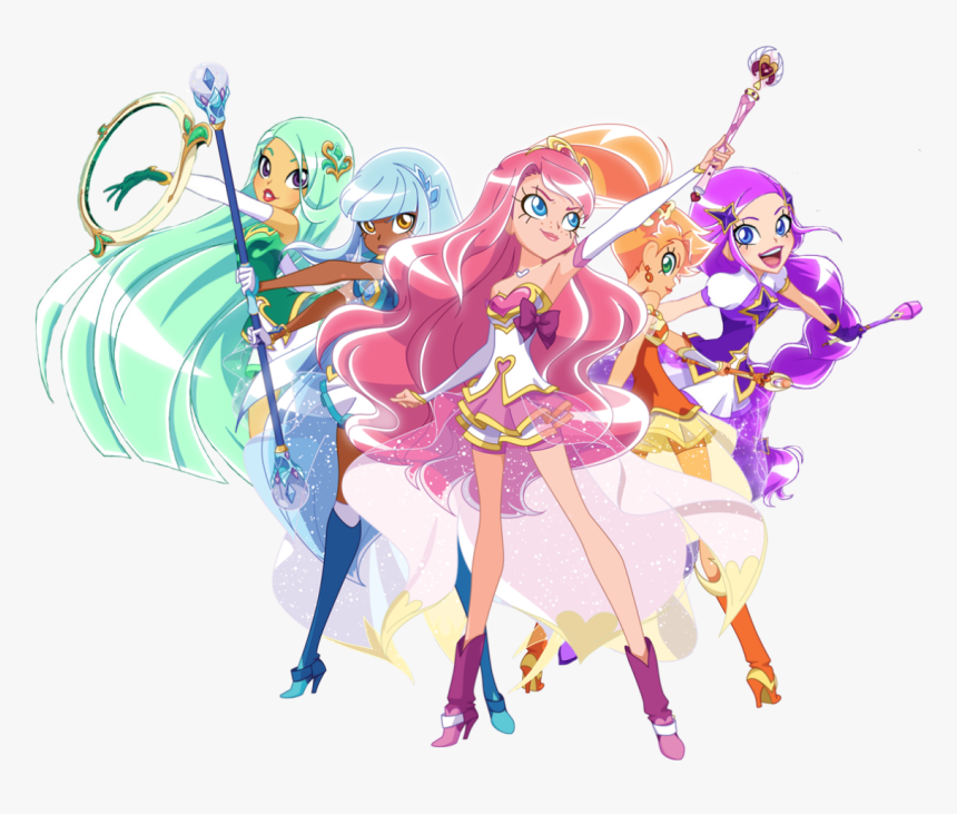 Transparent Emma Wwe Png - Lolirock Iris Talia Auriana Lyna Carissa, Png Download, Free Download