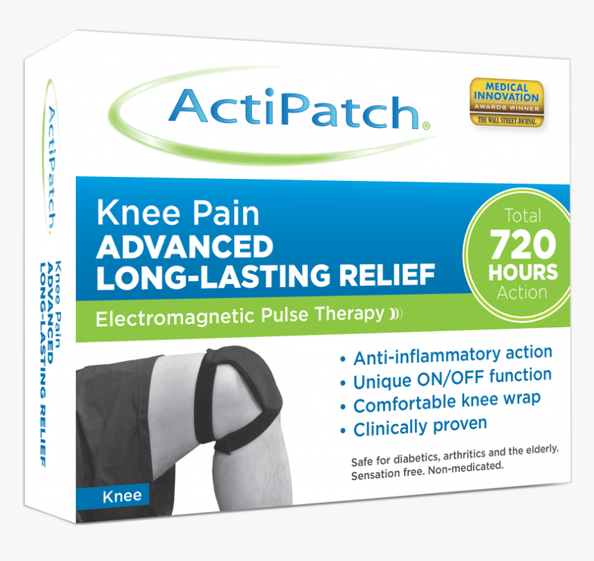 Actipatch Knee Box 3d 2015 Png - Anti Patch Pain Relief, Transparent Png, Free Download