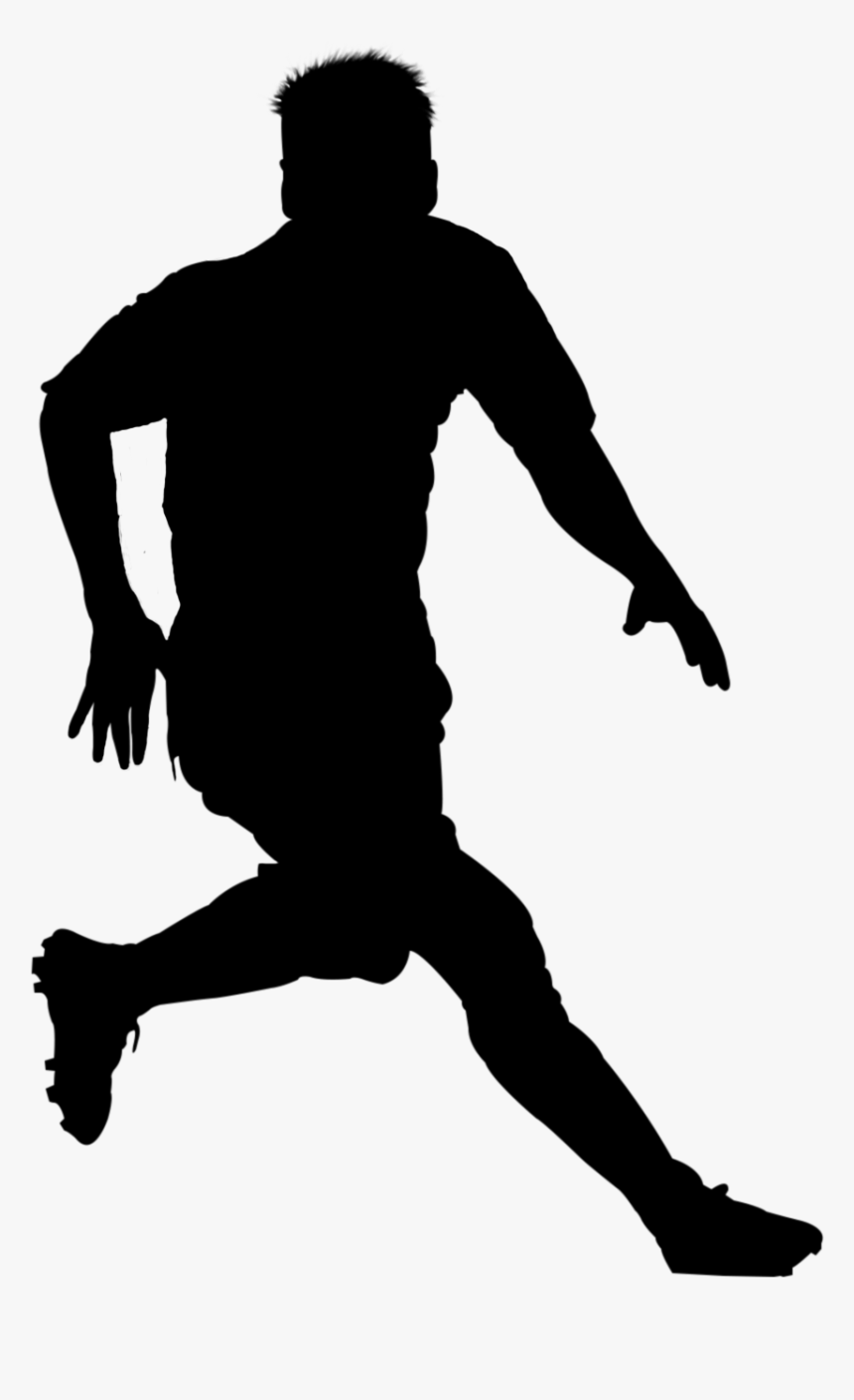 Shoe Clip Art Silhouette Knee I"m The Man - Jogging, HD Png Download, Free Download