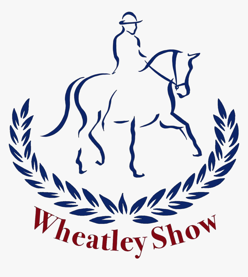 Wheatley Horse Show Logo - Stick Figure Riding A Horse, HD Png Download, Free Download