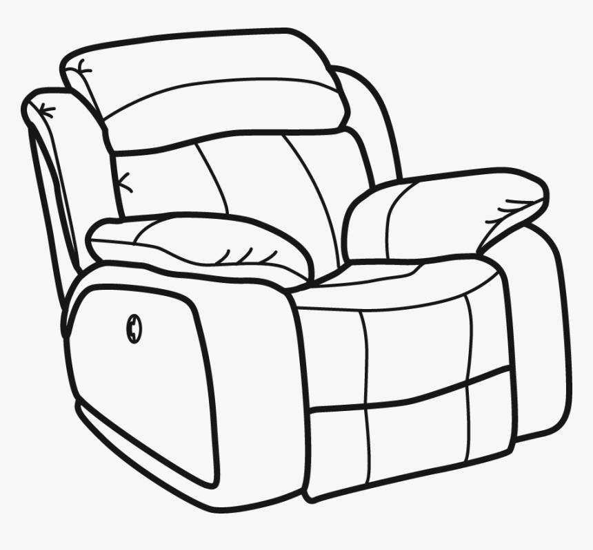 Chair Clip Recliner - Reclining Chair Clip Art, HD Png Download, Free Download