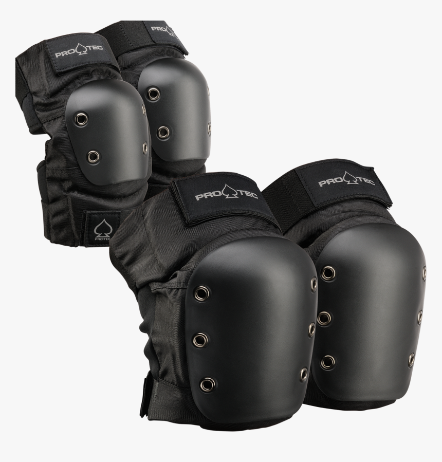 Elbow Knee Pad Set - Pro Tec Street Knee And Elbow Pad Set, HD Png Download, Free Download