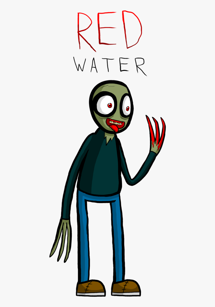 Salad Fingers- Red Water By Nickjellyninja - Cartoon, HD Png Download, Free Download