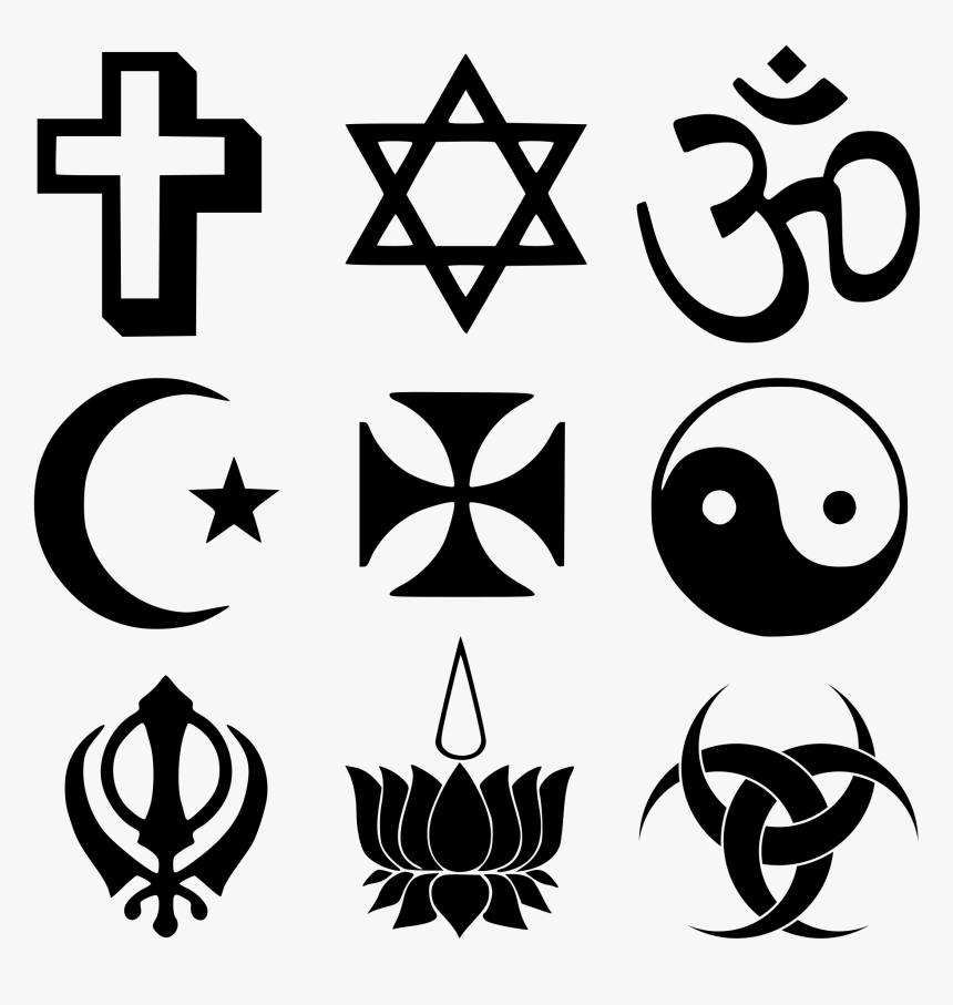 Cool-symbols - Religious Symbols Png, Transparent Png, Free Download