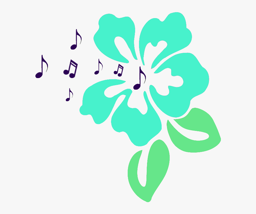 My Little Pony Cutie Mark Song - Transparent Background Hawaiian Flower Clipart, HD Png Download, Free Download