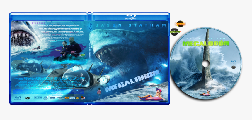 Megalodon Blu Ray Cover, HD Png Download, Free Download