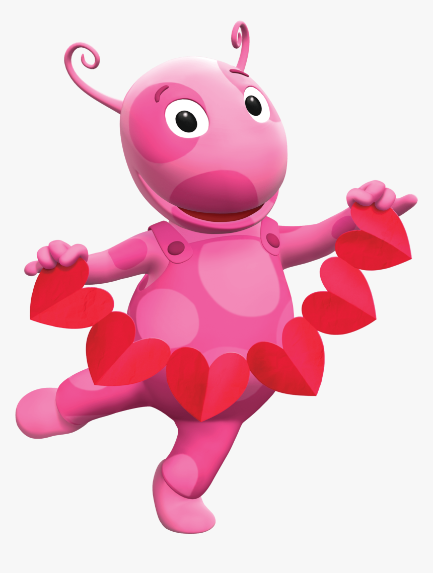 Uniqua Valentine Hearts - Backyardigans Uniqua Valentine's Day, HD Png Download, Free Download