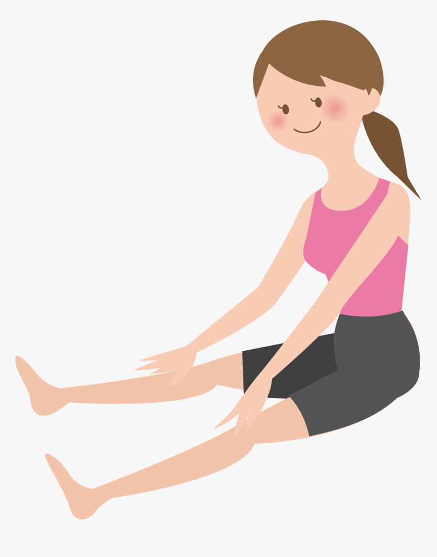 All Photo Png Clipart - Woman Exercise Cartoon Png, Transparent Png -  kindpng